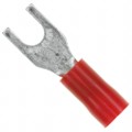 8-327043-1 - CONN SPADE TERM 16-22AWG #6 RED