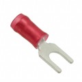 130517 - CONN SPADE TERM 16-22AWG M4 RED