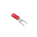 171551-1 - CONN SPADE TERM 18-22AWG M4 RED