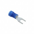 165012 - CONN SPADE TERM 14-16AWG #8 BLU
