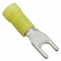 165015 - CONN SPADE TERM 10-12AWG #8 YEL