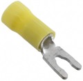 53247-2 - CONN SPADE TERM 10-12AWG #8 YEL