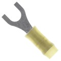 8-321035-1 - CONN SPADE TERM 22-26AWG #4 YEL