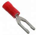 8-52453-1 - CONN SPADE TERM 16-22AWG #6 RED