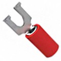 2-32562-2 - CONN SPADE TERM 16-22AWG #8 RED