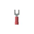 PV18-10FN-CY - CONN SPADE TERM 18-22AWG #10 RED