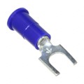 BS-32-10-P - CONN SPADE TERM 14-16AWG #10 BLU