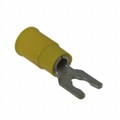 0190990049 - CONN SPADE TERM 10-12AWG #8 YEL