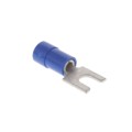 0191310020 - CONN SPADE TERM 14-16AWG #6 BLU