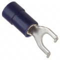 0191210028 - CONN SPADE TERM 14-16AWG #8 BLU