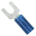 322994 - CONN SPADE TERM 14-16AWG #6 BLU