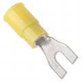 0191440037 - CONN SPADE TERM 10-12AWG #6 YEL