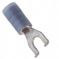 0191270041 - CONN SPADE TERM 14-16AWG #6 BLU