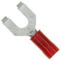 324169 - CONN SPADE TERM 16-22AWG #8 RED