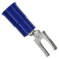 MVU14-8FBK - CONN SPADE TERM 14-16AWG #8 BLU