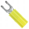 8-52961-2 - CONN SPADE TERM 10-12AWG #6 YEL