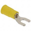 MVU10-8FK - CONN SPADE TERM 10-12AWG #8 YEL