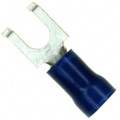 53874-1 - CONN SPADE TERM 14-16AWG #8 BLU
