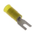 0191370038 - CONN SPADE TERM 10-12AWG #6 YEL