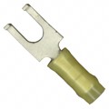 52369 - CONN SPADE TERM 22-26AWG #4 YEL