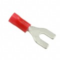 34154 - CONN SPADE TERM 16-22AWG #6 RED