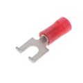2-1377173-1 - CONN SPADE TERM 16-22AWG #6 RED