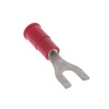 0191420003 - CONN SPADE TERM 18-22AWG #6 RED