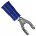 MVU14-8FK - CONN SPADE TERM 14-16AWG #8 BLU