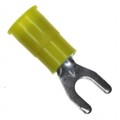 94778 - CONN SPADE TERM 10-12AWG #10 YEL