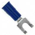 MVU14-6FFBK - CONN SPADE TERM 14-16AWG #6 BLU