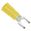 MVU10-10FFBK - CONN SPADE TERM 10-12AWG #10 YEL