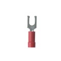 PV18-8LF-MY - CONN SPADE TERM 18-22AWG #8 RED