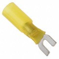 0191640069 - CONN SPADE TERM 10-12AWG #6 YEL