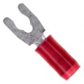 8-52928-1 - CONN SPADE TERM 16-22AWG #5 RED