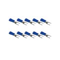 SVS2-4-10 - FORK TERMINALS, PVC INSULATED, 1