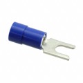 0191310023 - CONN SPADE TERM 14-16AWG #6 BLU