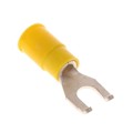 0191210057 - CONN SPADE TERM 10-12AWG #10 YEL
