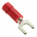 PV18-6F-MY - CONN SPADE TERM 18-22AWG #6 RED