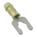 52924-1 - CONN SPADE TERM 22-26AWG #6 YEL