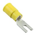 0191310006 - CONN SPADE TERM 10-12AWG #6 YEL