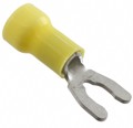 52963-4 - CONN SPADE TERM 10-12AWG #10 YEL
