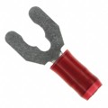 52930-1 - CONN SPADE TERM 16-22AWG #8 RED
