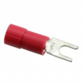 0191310044 - CONN SPADE TERM 18-22AWG #4 RED