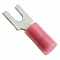 0191390012 - CONN SPADE TERM 18-22AWG #6 RED