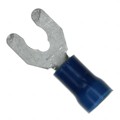 52956-1 - CONN SPADE TERM 14-16AWG #8 BLU