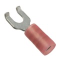 0191270009 - CONN SPADE TERM 18-22AWG #6 RED