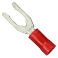 52454 - CONN SPADE TERM 16-22AWG #8 RED