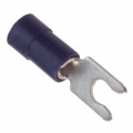 0190990027 - CONN SPADE TERM 14-16AWG #6 BLU