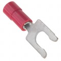 0190990015 - CONN SPADE TERM 18-22AWG #10 RED