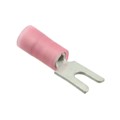 0191390016 - CONN SPADE TERM 18-22AWG #4 RED